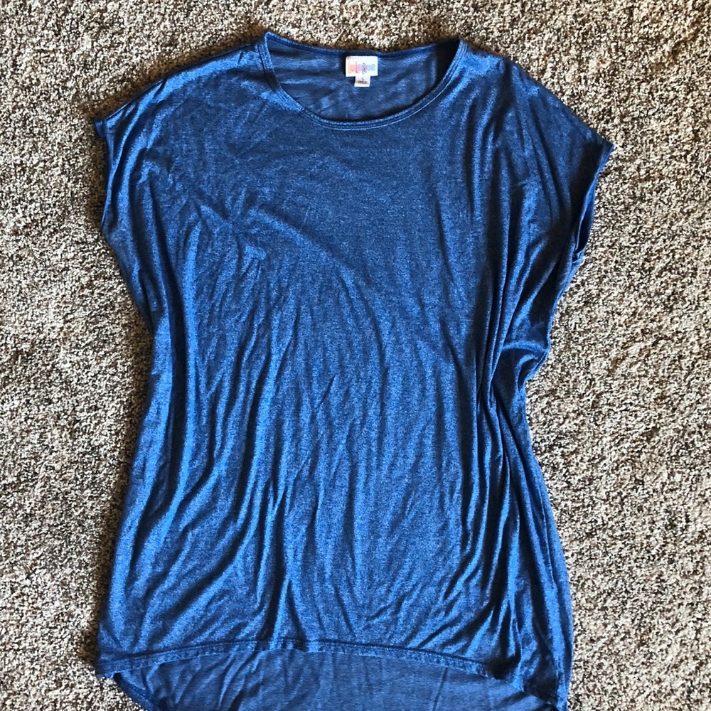 LuLaRoe blue top